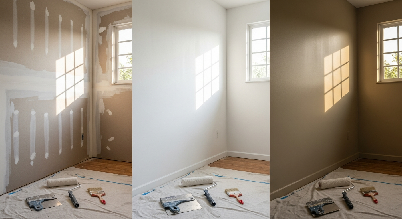Drywall + Interior Painting — One Crew, Complete Finish