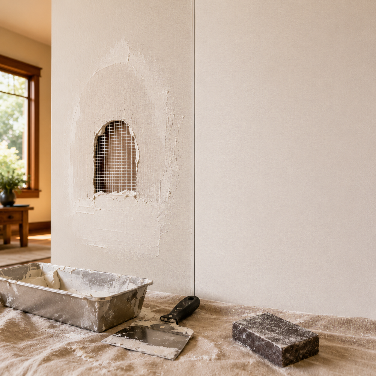 Drywall Repair — All Sizes, All Damage Types
